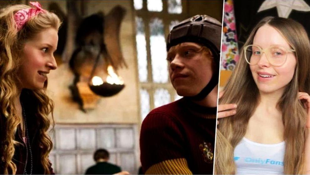 Harry Potter yıldızı Lavender Brown Onlyfans modeli oldu..!