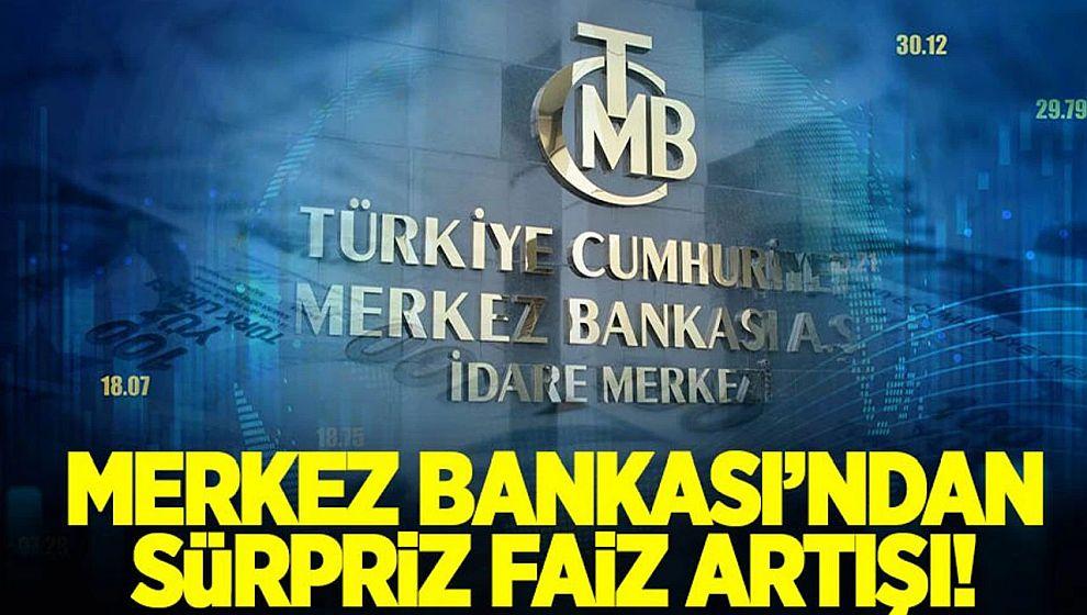 Merkez Bankası 'gecelik faiz oranını' yükseltti..!