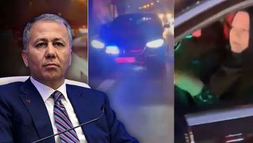 Bakan Ali Yerlikaya duyurdu... Gündem olan o aracın çakar hakkı iptal edildi!