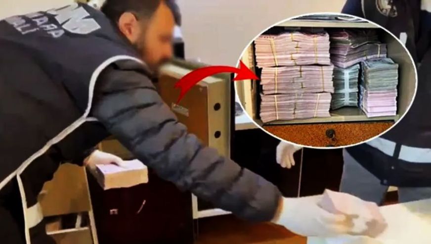 Döviz, Türk lirası ve mermi… İBB operasyonunda dikkat çeken görüntüler!