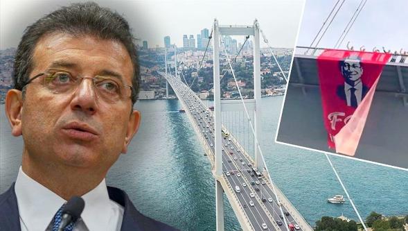 15 Temmuz Şehitler Köprüsü'nde İmamoğlu posteri açan CHP'li vekiller hakkında jet soruşturma...