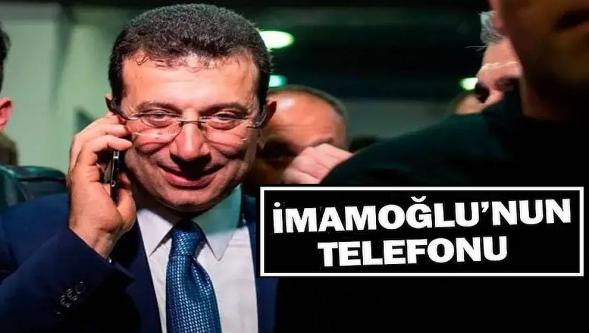 Anadolu Ajansı İmamoğlu'na ait olduğu iddia edilen telefonun bulunduğunu duyurdu!