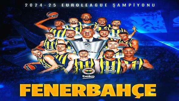 Avrupa'nın en büyüğü! Fenerbahçe Beko, EuroLeague şampiyonu oldu..!