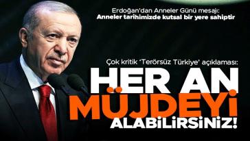Cumhurbaşkanı Erdoğan'dan 'PKK kongresi' sonrası ilk açıklama: 'Her an müjdeleri alabilirsiniz...'