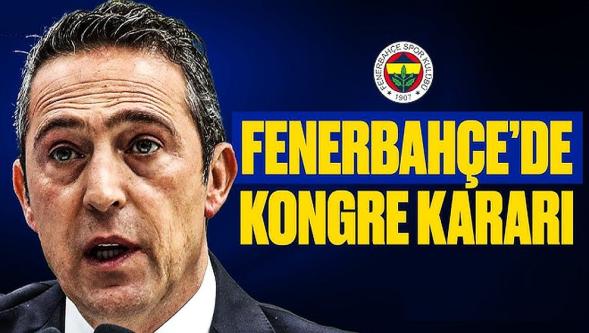Fenerbahçe'den 'Olağanüstü Seçimli' Genel Kurul kararı..!