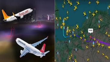 Gerilim tırmandı! THY ve Pegasus uçakları İstanbul'a geri döndü...