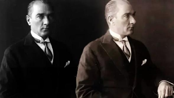 İlk kez göreceksiniz... Bir belgeselde bulundu… Atatürk'ün stüdyodaki videosu ortaya çıktı!