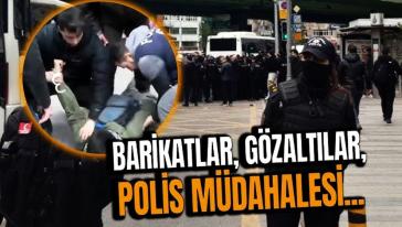 İstanbul Valiliği'nden 1 Mayıs açıklaması: "İzinli kutlamalarda hiçbir olumsuzluk yaşanmadı; izinsiz gösteride 384 kişi gözaltına alındı"
