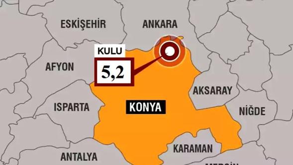 Konya'da korkutan deprem! Ankara ve çevre illerde de hissedildi...
