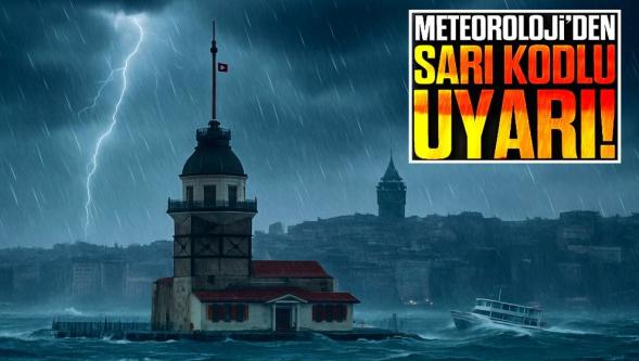 Meteoroloji'den birçok kente sarı kodlu uyarı... 'Elektrik fırtınası' için saat verildi!