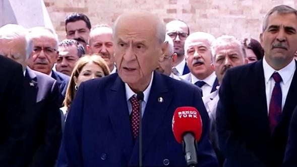 MHP Lideri Bahçeli, aylar sonra ilk kez konuştu: ‘O vakit yaklaşmıştır..!' 