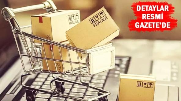 Resmi Gazete'de yayımlandı... İnternetten alışverişte kritik değişiklik..!