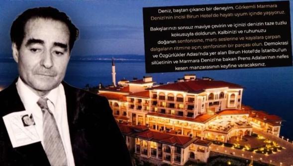 Yassıada'da açılan otelden şok eden ilan! ‘‘Nefes kesen' manzaranın keyfi…'