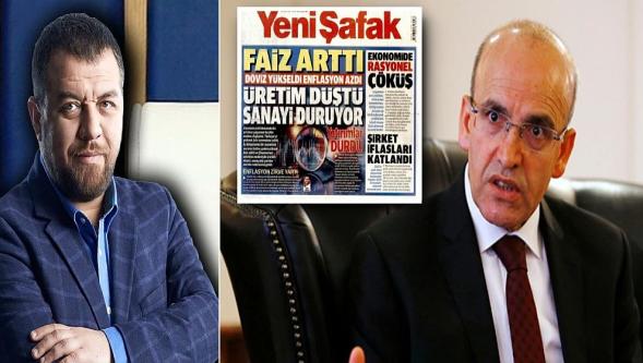 Yeni Şafak'tan Şimşek'e salvolar devam ediyor! Kılıçarslan: "Bizim faiz düşmanlığımız Hz. Adem'den beridir"