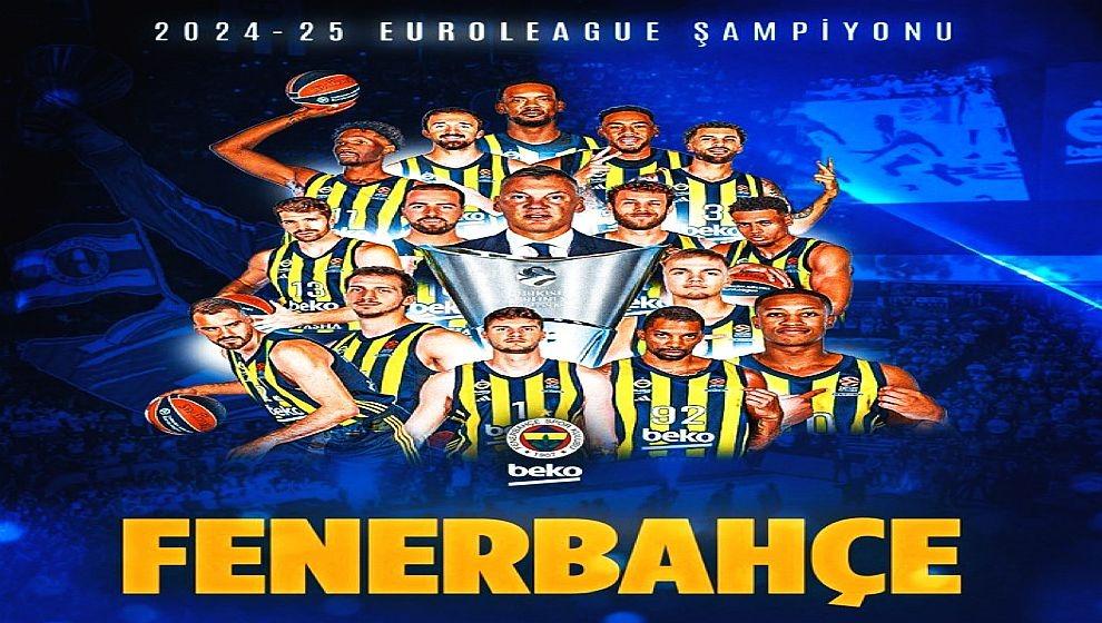 Avrupa'nın en büyüğü! Fenerbahçe Beko, EuroLeague şampiyonu oldu..!