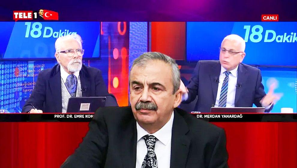 Canlı yayında sinirler gerildi… Emre Kongar ve Merdan Yanardağ'ın Sırrı Süreyya Önder tartışması!