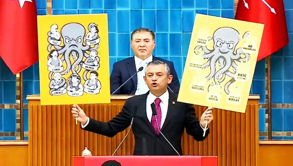 CHP lideri Özgür Özel'den sert mesajlar! Ahtapot tartışmasında yeni perde..!
