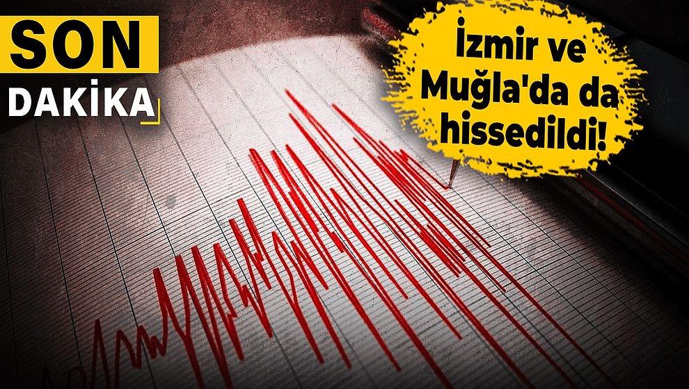 Ege Denizi'nde 6 büyüklüğünde deprem meydana geldi! İşte uzmanların ilk açıklamaları…