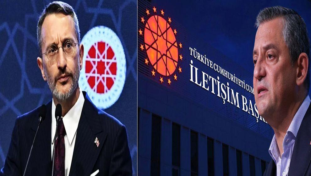 Fahrettin Altun'dan CHP lideri Özel'e yanıt! 
