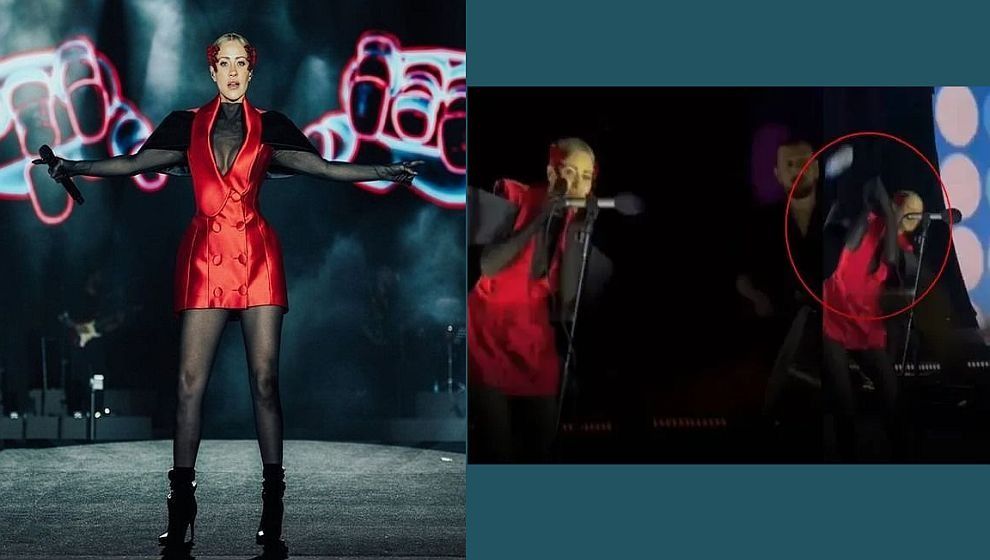 Sahnede saldırıya uğradı... Derya Uluğ konserinde rezalet! İşte o anlar...