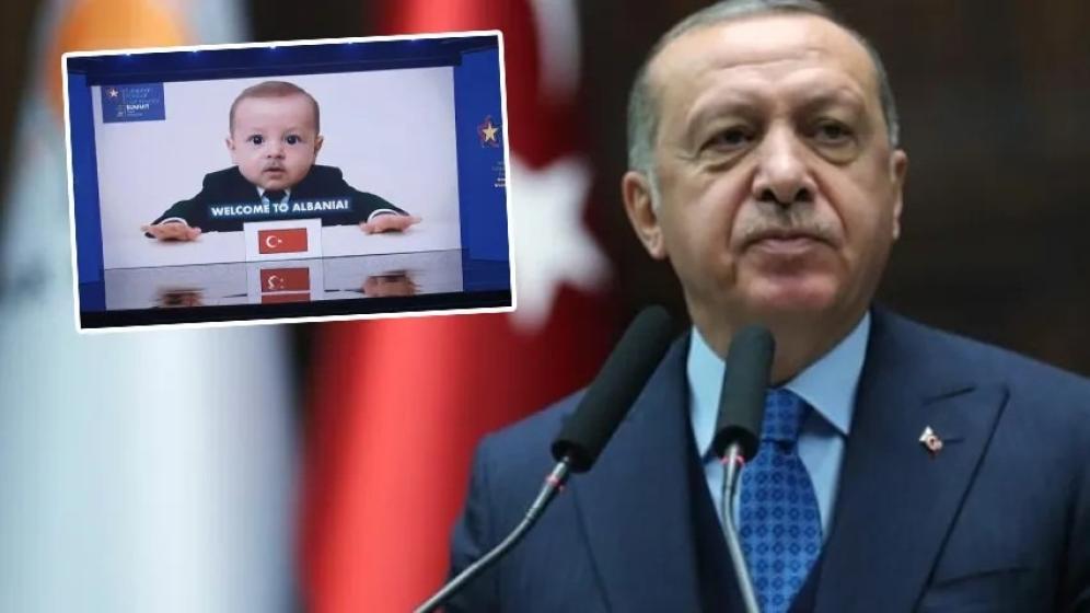 Liderler zirvesinde renkli anlar: Erdoğan kendi görüntüsüne böyle tepki verdi