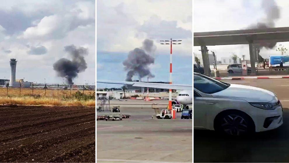 Ülkenin en büyük havalimanı vuruldu... Husiler İsrail'e saldırdı! Tel Aviv ve Kudüs'te alarm verildi...