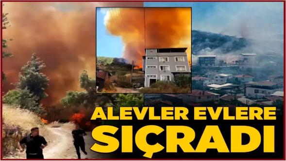 Bursa, İzmir, Antalya, Tekirdağ, Sakarya ve Kahramanmaraş'ta orman yangını! Bursa'daki yangında alevler evlere sıçradı...