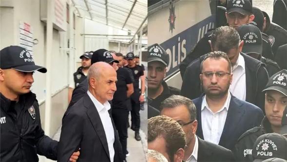 CHP'li başkanların adliyeye sevk görüntüsüne tepki: 'Cumhuriyet tarihinde böylesi görülmedi..!'