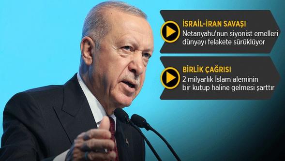 Cumhurbaşkanı Erdoğan'dan İslam dünyasına tarihi çağrı: "2 milyarlık İslam aleminin tek başına kutup haline gelmesi şarttır..."