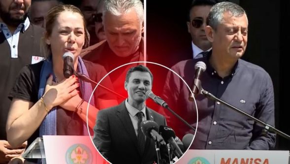 On binlerce kişi Ferdi Zeyrek'i son yolculuğuna uğurladı... Özgür Özel gözyaşlarına boğuldu!