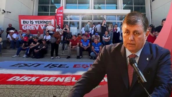 İzmir'de 7 gündür devam eden grev sona erdi! Cemil Tugay'ın teklifi kabul edildi...
