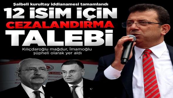 Kılıçdaroğlu mağdur, İmamoğlu şüpheli! CHP’nin 38’inci Olağan Kurultayı’yla ilgili yürütülen soruşturmada iddianame tamamlandı!