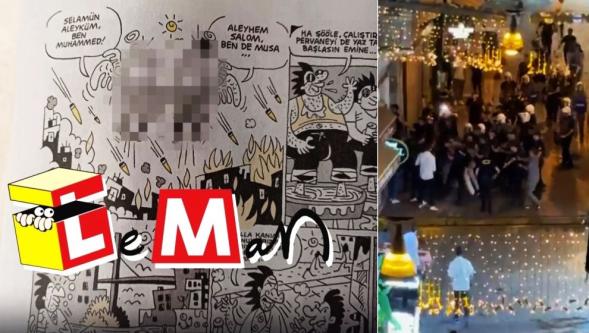 Leman Dergisi'ne saldırı girişimi! Re'sen soruşturma başlatıldı, 4 kişi hakkında gözaltı kararı!