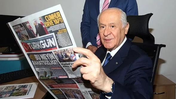 MHP'de 'Öcalan' ve 'kurucu önder' krizi mi? Devlet Bahçeli söyledi, gazete sansürledi…