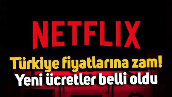 Netflix Türkiye fiyatlarına zam..!