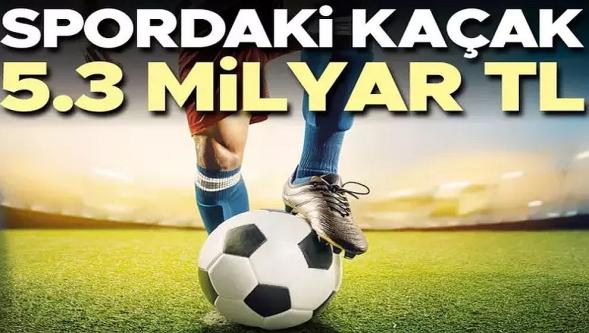 Spordaki kaçak 5.3 Milyar TL... Maliye sporcuları takibe aldı!