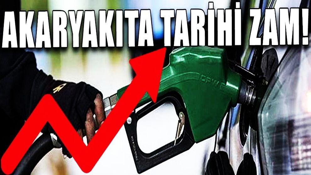 Akaryakıta tarihi zam! Benzin ve motorin fiyatı rekor seviyede...
