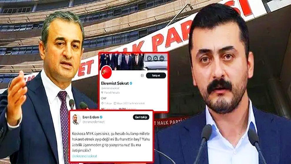 CHP'de trol hesap kavgası kızışıyor! CHP'li Erdem tek tek açıkladı: 