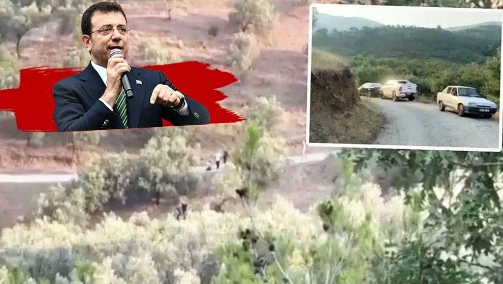 Ekrem İmamoğlu'nun babasına ait Edremit'teki arazide yeni arama..!