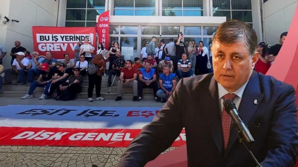 İzmir'de 7 gündür devam eden grev sona erdi! Cemil Tugay'ın teklifi kabul edildi...