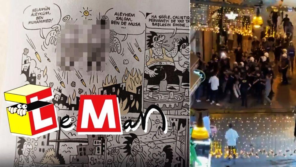 Leman Dergisi'ne saldırı girişimi! Re'sen soruşturma başlatıldı, 4 kişi hakkında gözaltı kararı!