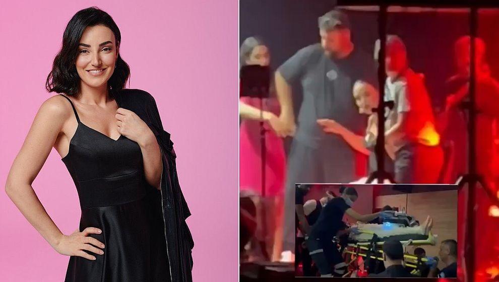 Sevcan Orhan konser verdiği sahnede fenalaştı...