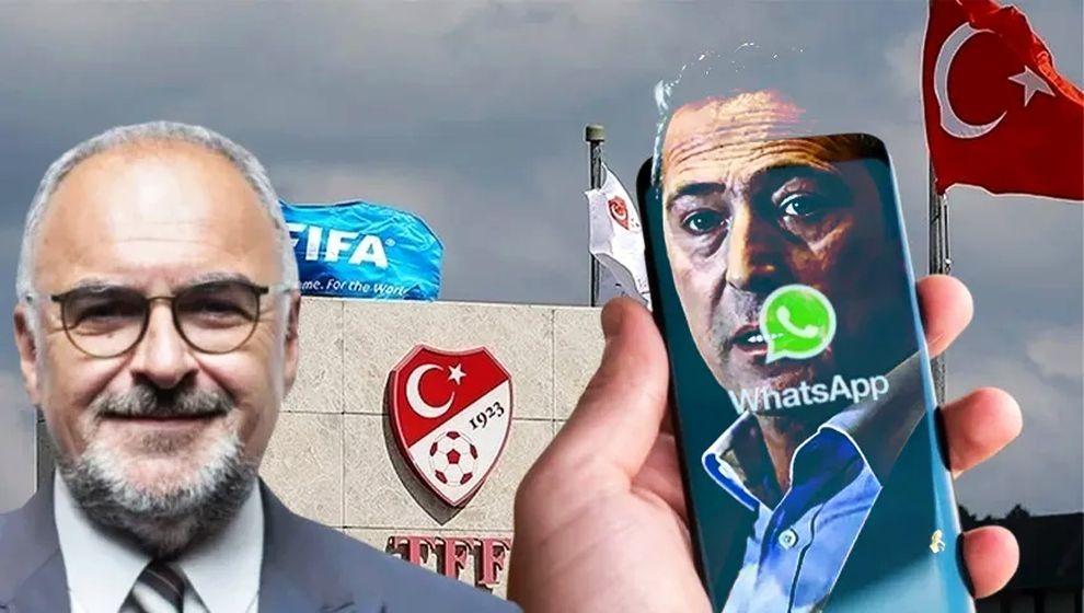 TFF'de ortalığı karıştıracak 'WhatsApp' mesajları! O mesajlar Ali Koç'un eline geçti iddiası!