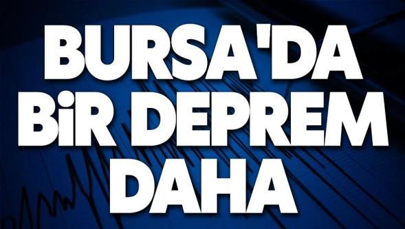 AFAD duyurdu! Bursa'da korkutan deprem... İstanbul'da da hissedildi!