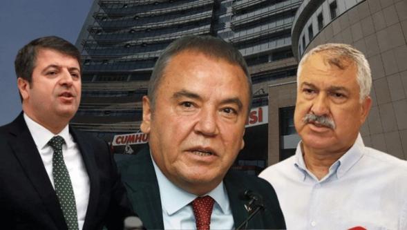 CHP'li belediyelere operasyon! Muhittin Böcek, Zeydan Karalar ve Abdurrahman Tutdere gözaltına alındı...