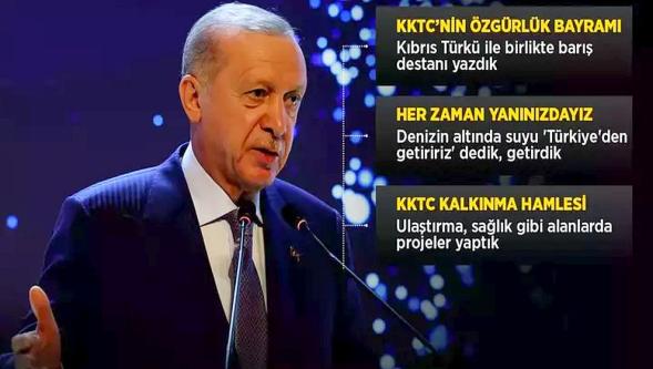 Cumhurbaşkanı Erdoğan'dan dünyaya net Kıbrıs mesajı: "Artık son bulmalı..."