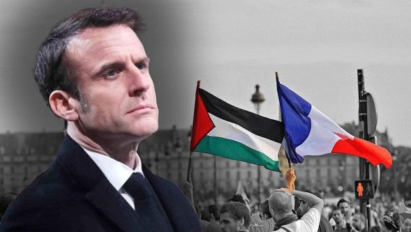 Emmanuel Macron'dan tarihi 'Filistin' kararı! Fransa, Filistin'i resmen tanıyacak..!