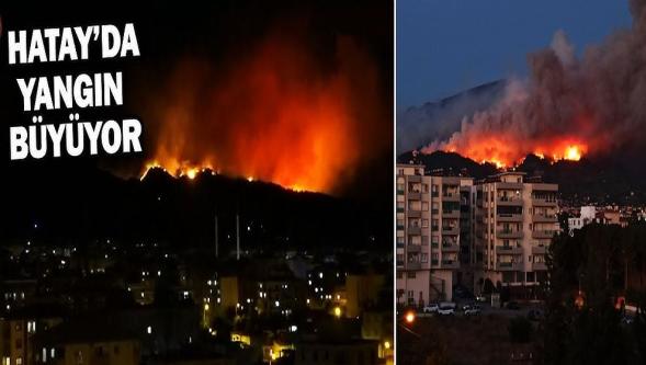 Hatay Dörtyol'da orman yangını... Üç mahalle boşaltılıyor!