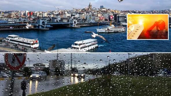 Kavuran sıcak, sonra sağanak! Meteoroloji'den İstanbul dahil gün gün uyarı!