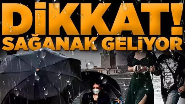 Meteoroloji'den uyarı geldi! Sıcaklıklar azalıyor, sağanak yağış geliyor...